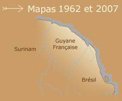 carte guyane française wayapi teko